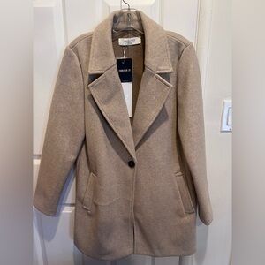 Forever 21 Women's Beige Trench Coat